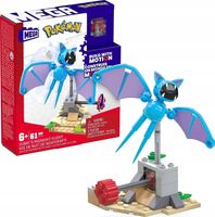 MATTEL MEGA BLOKS KLOCKI POKEMON NOCNY LOT ZUBATA 6+ 61 EL.