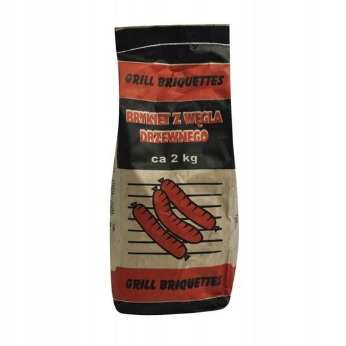 Brykiet z węgla drzewnego GRILL 2 kg x 5 sztuk na Arena.pl