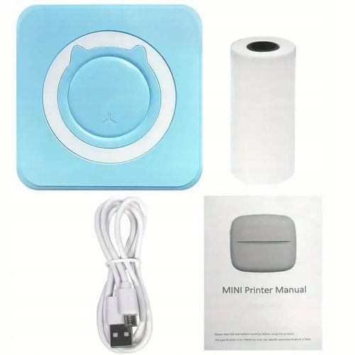 Mini drukarka termiczna przenośna dla dziecka C15 Bluetooth Drukuś na Arena.pl