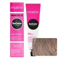 MATRIX Farba SoColor Pre-bonded 10AV - Ekstra Jasny Blond Popielaty Fiolet