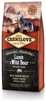 carnilove lamb & wild boar for adult 12kg