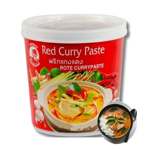 Pasta curry czerwona red do zupy tajskiej przyprawa marynata 400g na Arena.pl
