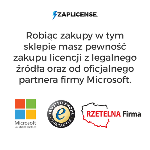 Microsoft Office 2021 Pro Plus  - przypisanie do konta Microsoft na Arena.pl