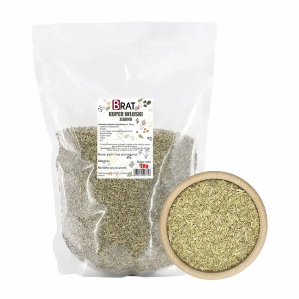 Koper włoski ziarno 1kg zdjęcie 1