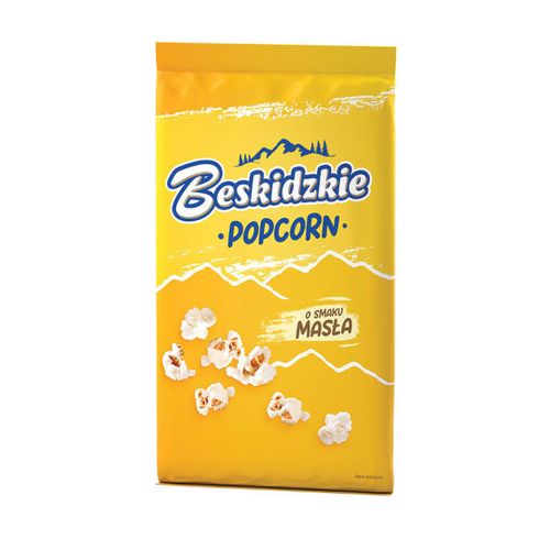 Beskidzkie Popcorn o smaku masła 90 g na Arena.pl