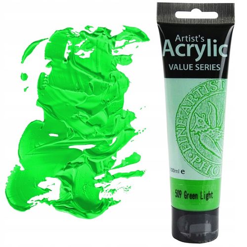 Zestaw 12 kolorów farb AKRYLOWYCH Value Series Phoenix 12x100ml artystyczne na Arena.pl