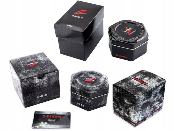 MĘSKI ZEGAREK CASIO GBM-2100-1AER G-SHOCK CZARNY NA PASKU SOLAR BLUETOOTH zdjęcie 6