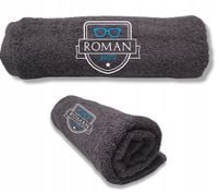 Ręcznik Z HAFTEM PREZENT NA URODZINY Z DATĄ IMIĘ