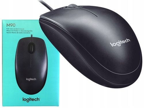 Mysz przewodowa Logitech M90 MYSZKA DO KOMPUTERA USB 1000 DPI na Arena.pl