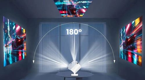 Projektor Android Rzutnik 4K WIFI Przenośny Smart Tv Full HD Obrotowy na Arena.pl