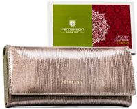 portfel damski skórzany ptn 72037-pr-8362 gray