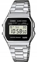 ORYGINALNY ZEGAREK VINTAGE CASIO A158WEA-1EF RETRO SPORT DIGITAL LED + BOX