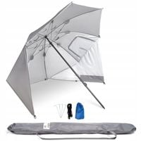 PARASOL NAMIOT PLAŻOWY BESTIF PARAWAN DUŻY OGRODOWY 2w1