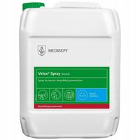 VELOX SPRAY NEUTRAL MEDISEPT do mycia i dezynfekcji powierzchni - 5L
