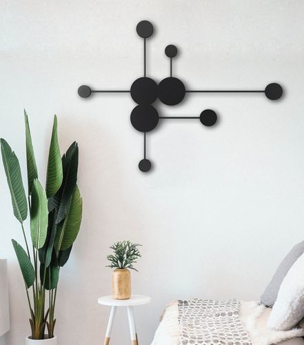 Lampa ścienna CLEX - 6 LED czarna 89 cm na Arena.pl