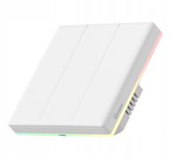 SONOFF TX T5 3C INTELIGENTNY DOTYKOWY WŁĄCZNIK ŚCIENNY LED WIFI 3-KANAŁOWY