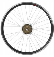 KOŁO ROWEROWE 28 CALI 29 700C TYŁ TYLNE WOLNOBIEG 7 RZĘDOWY SHIMANO CZARNE