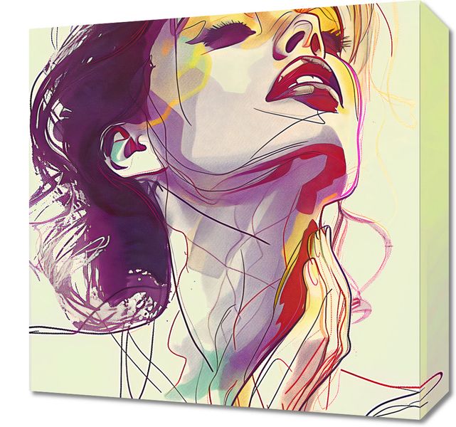 Obraz 40x40cm Płynność zdjęcie 1