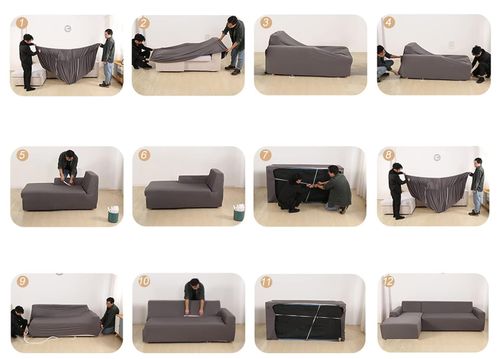 Pokrowiec na sofę L elastyczny spandex Jaotto 2-częściowy 2-osobowy biały na Arena.pl