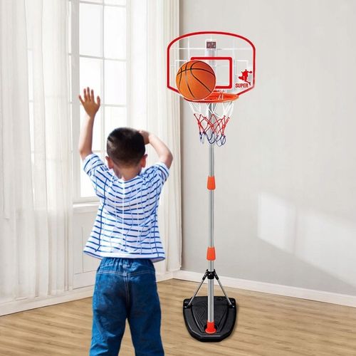 ZESTAW DO GRY W KOSZYKÓWKĘ w domu DUŻA KOSZYKÓWKA + PIŁKA cyfrowy licznik na Arena.pl