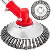 SZCZOTKA DRUCIANA DO KOSY SPALINOWEJ GŁOWICA 200mm