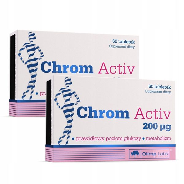 OLIMP CHROM ACTIV 120tabl METABOLIZM ODCHUDZANIE zdjęcie 1