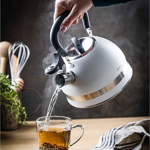 czajnik 1,8l z gwizdkiem kinghoff kh-1852 biały na Arena.pl