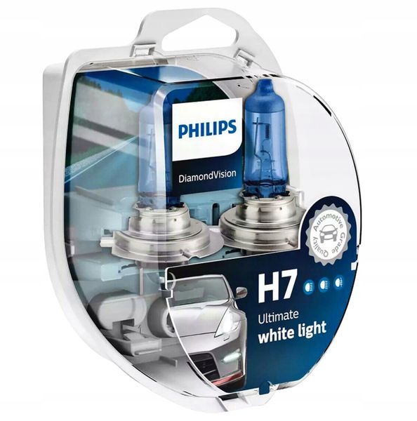 ŻARÓWKI PHILIPS H7 DIAMOND VISION 5000K zdjęcie 7
