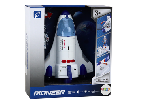 BIAŁY KOSMONAUTA  STATEK Z DŹWIĘKAMI na Arena.pl