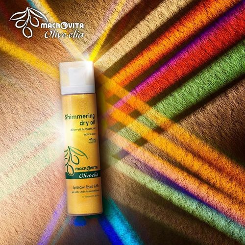 MACROVITA Olive.elia rozświetlający suchy olejek do ciała i włosów z bio-oliwą i olejkiem mastyksowym 100ml na Arena.pl