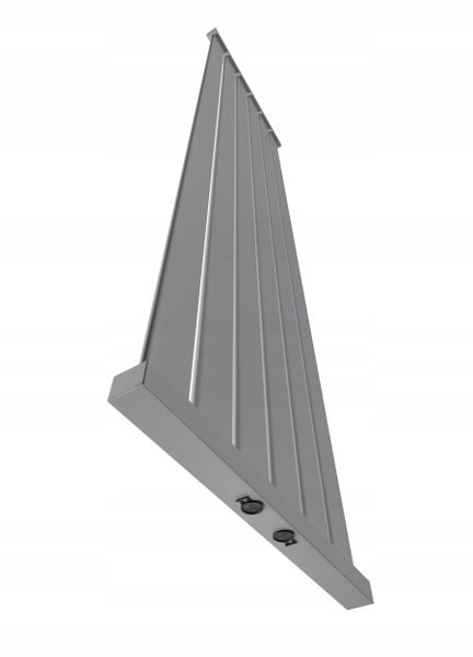 Grzejnik dekoracyjny LOTUS 120x45 SZARY STRUKTURA zdjęcie 6