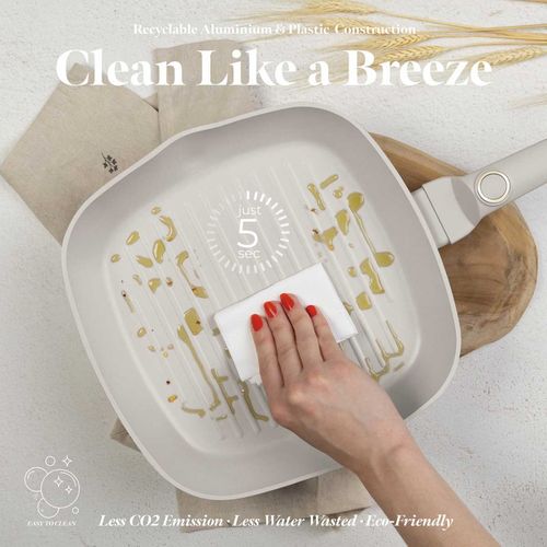 patelnia grillowa tytanowa 28cm berlinger haus bh-8066 sahara na Arena.pl