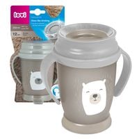 LOVI Kubek niekapek 360° z uchwytami 250 ml JUNIOR 12m+ BUDDY BEAR