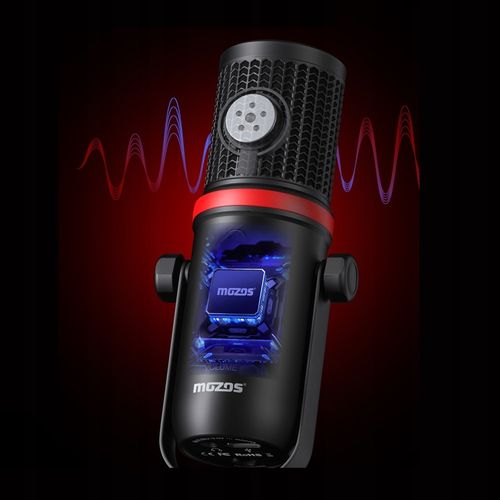 MOZOS MKIT-GX MIKROFON ZE STATYWEM NASTĘPCA MKIT-700PRO V2 DO KOMPUTERA na Arena.pl
