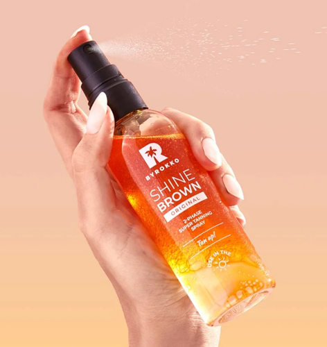 Byrokko Shine Brown Dwufazowy Spray Opalający na Arena.pl