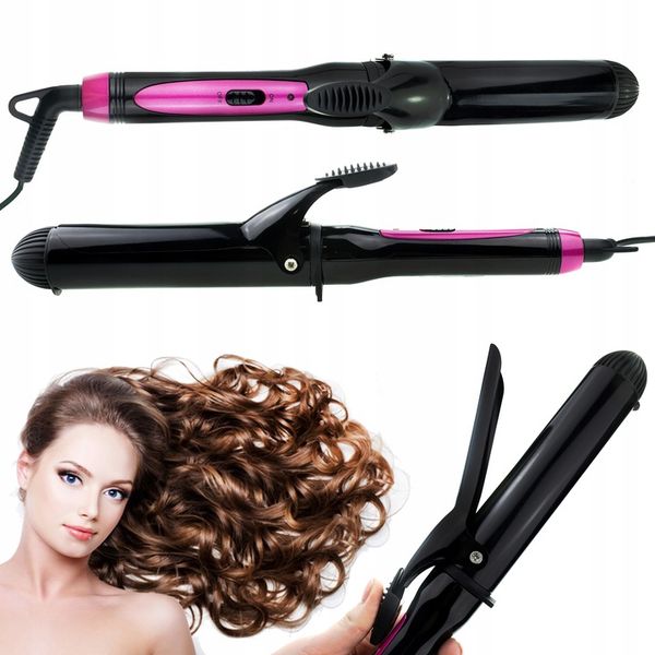 LOKÓWKA DO WŁOSÓW CERAMICZNA NATURALNE LOKI 38mm zdjęcie 2