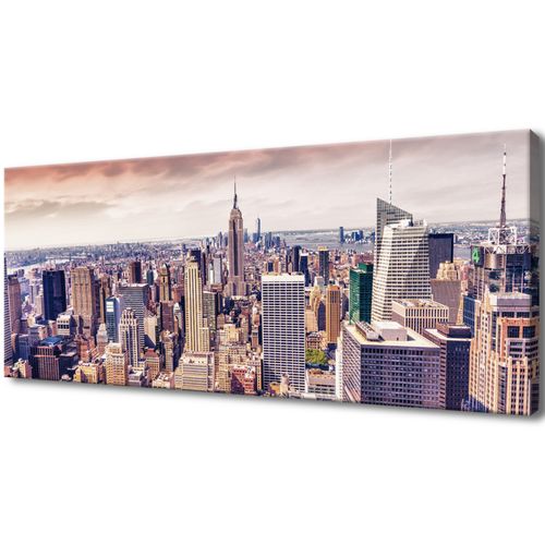 Obraz Drukowany 100X40 Drapacze Chmur W Ny na Arena.pl