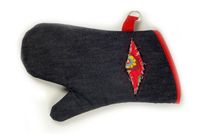rękawica kuchenna jeans z magnesem
