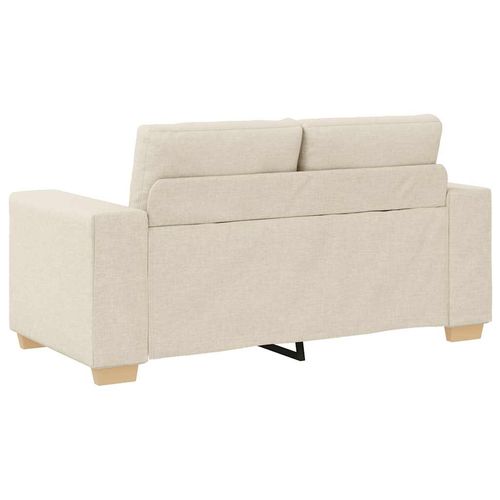 Sofa dwuosobowa obity lnem, 120 cm na Arena.pl
