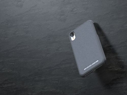 Materiałowe etui iPhone XR (Mid Grey) na Arena.pl