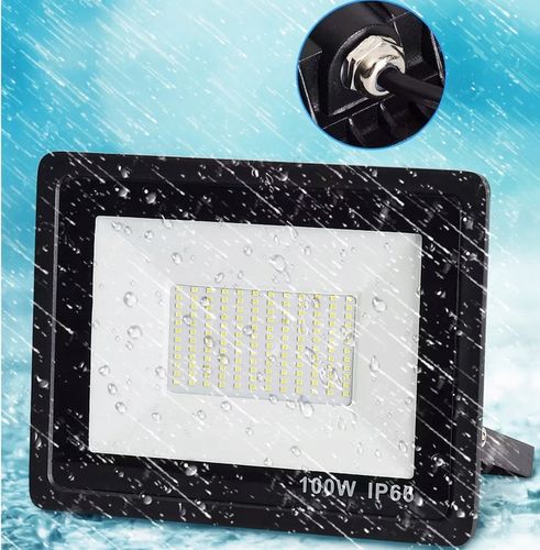 HALOGEN LED NAŚWIETLACZ LAMPA 100W REFLEKTOR SZKŁO HARTOWANE 9000lm na Arena.pl