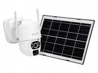 KAMERA 3MP 4G SOLARNA LTE SIM GSM NA KARTĘ OBROTOWA ZEWNĘTRZNA IP66 PIR LED