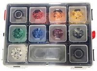 Oznaczniki do kabli przewodów 1,5mm2, cyfry 0-9 500 szt organizer