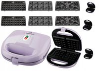 SILVERCREST Gofrownica z wymiennymi płytkami SWEW 750 W 3w1 690