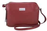 Torebka skórzana damska włoska - Czerwona