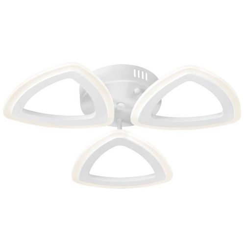 Ledowy plafon 48W W7112-3S WT biała lampa natynkowe trójkąty na Arena.pl