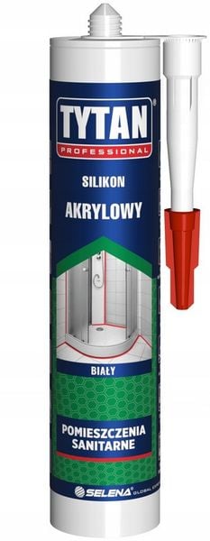 SILIKON AKRYLOWY 280ML BIAŁY - SIL A TY BI zdjęcie 1