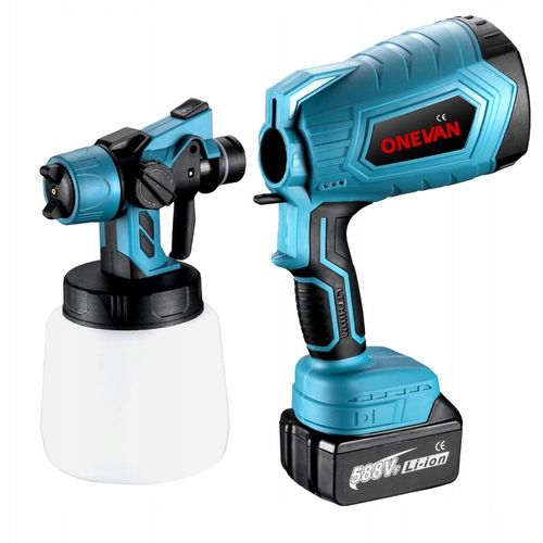 Pistolet natryskowy 1000ml do malowania Pistolet natryskowy 3 dysze na Arena.pl