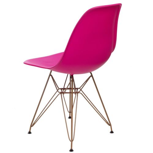 Krzesło P016 PP Gold dark pink na Arena.pl