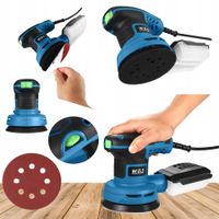 Szlifierka mimośrodowa sieciowa 230v 1300w 13.000 rpm 125 mm WDS2502